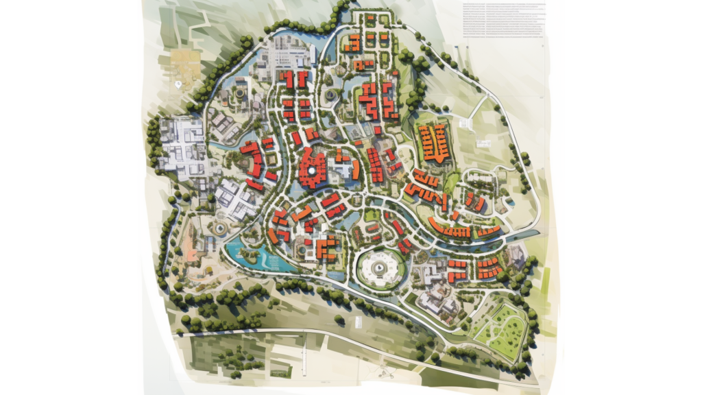 mixed use site plan